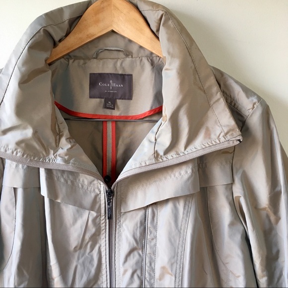 Cole Haan Jackets & Blazers - Cole Haan shimmering raincoat